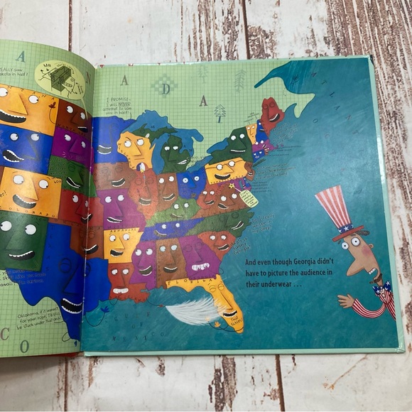The Scrambled States Of America Hardcover Book By Laurie Keller - Picture 11 of 16